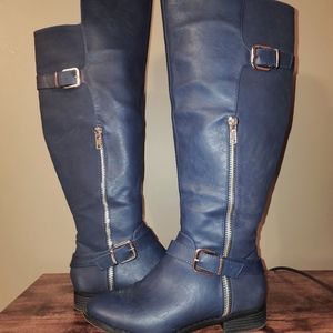 Knee High boots wide calf